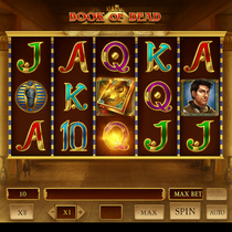 RubyFortune - Book of Dead Slot Game - Microgaming